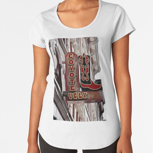 "Coyote Ugly Saloon Sign" T-shirt by debramartz | Redbubble