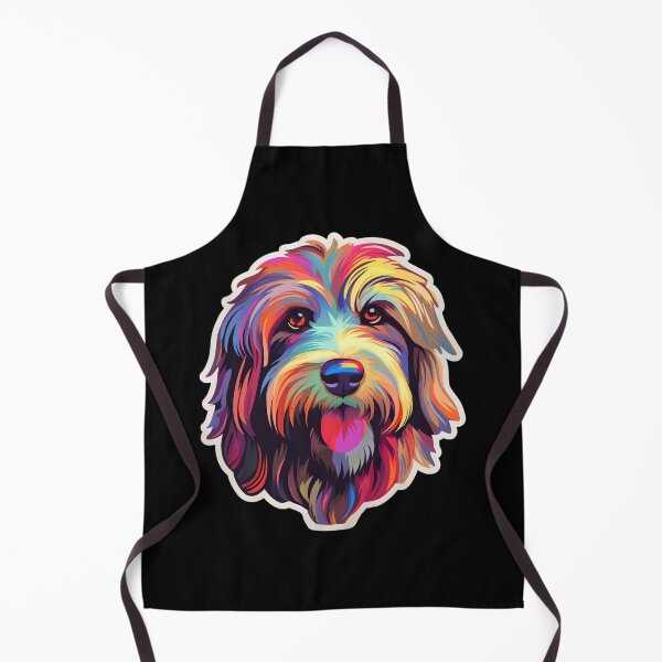 Item preview, Komondor in WPAP style designed and sold by CUTEDOGGIEZ.