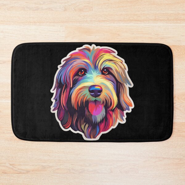 Item preview, Komondor in WPAP style designed and sold by CUTEDOGGIEZ.