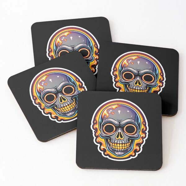 Item preview, Ember Grin – The Shining Skull designed and sold by digistampdesign.