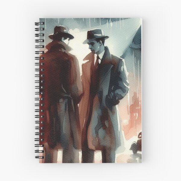 Artikelvorschau, 50er Jahre Noir Poster Spy [Aquarell] entworfen und verkauft von RESToRAPTOR.