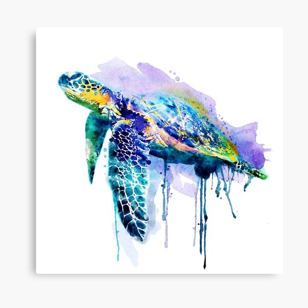 Turtle Giclée Print unframed 0302 Watercolour Painting by Renata Dilyte Turtle Giclée Print unframed 0302 Watercolour Painting by Renata Dilyte