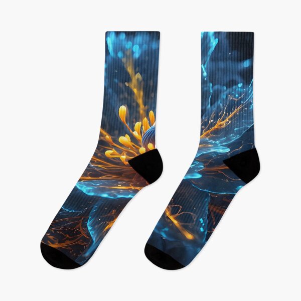 Artikelvorschau, Glowing Fantasy Flower Pattern entworfen und verkauft von TheArtOfPat.