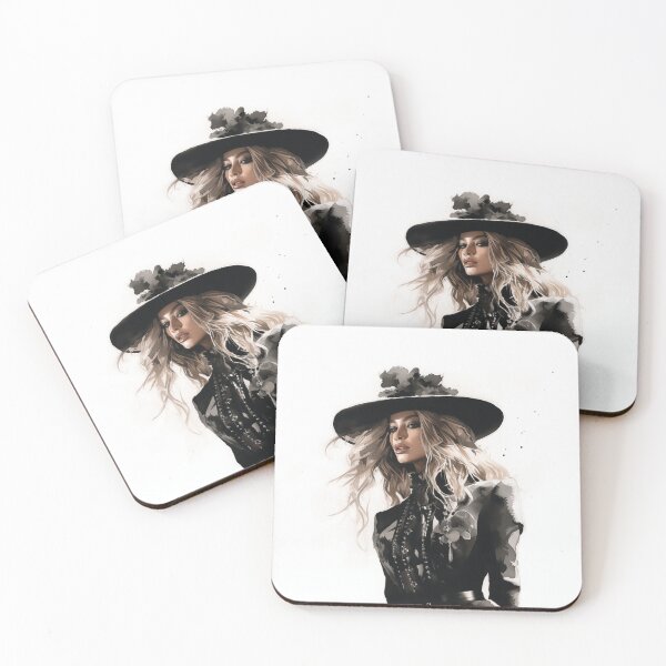 Aperçu de l'œuvre Beyonce beautiful witch illustration créée et vendue par AnemochorieArt.