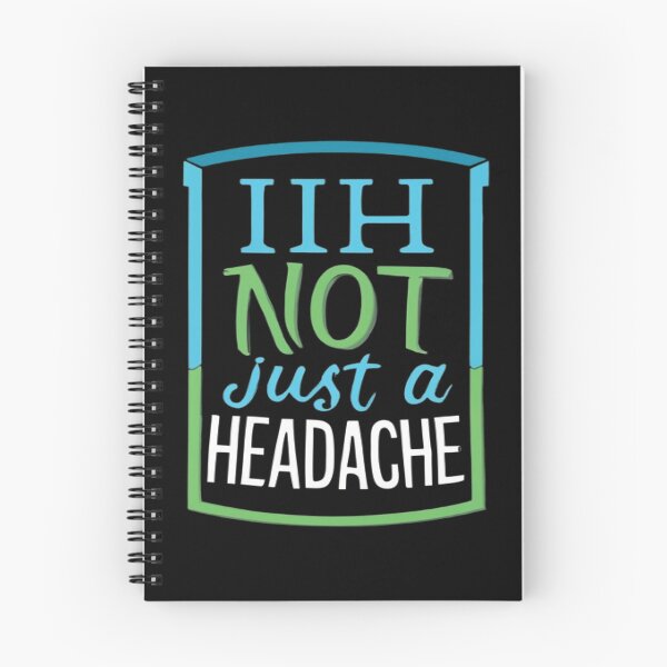 Item preview, Idiopathic Intracranial Hypertension Awareness Not Just A Headache IIH Ribbon Hearts IIH Warrior designed and sold by UrbanGraphixs.