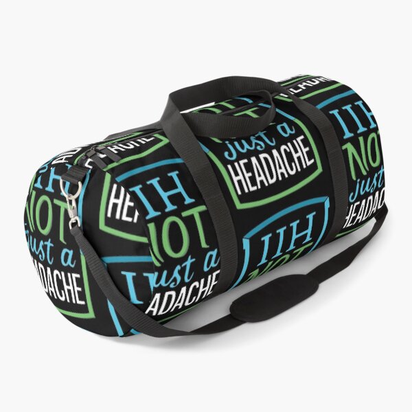 Item preview, Idiopathic Intracranial Hypertension Awareness Not Just A Headache IIH Ribbon Hearts IIH Warrior designed and sold by UrbanGraphixs.