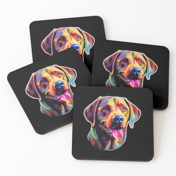 Item preview, Labrador Retriever in WPAP style designed and sold by CUTEDOGGIEZ.