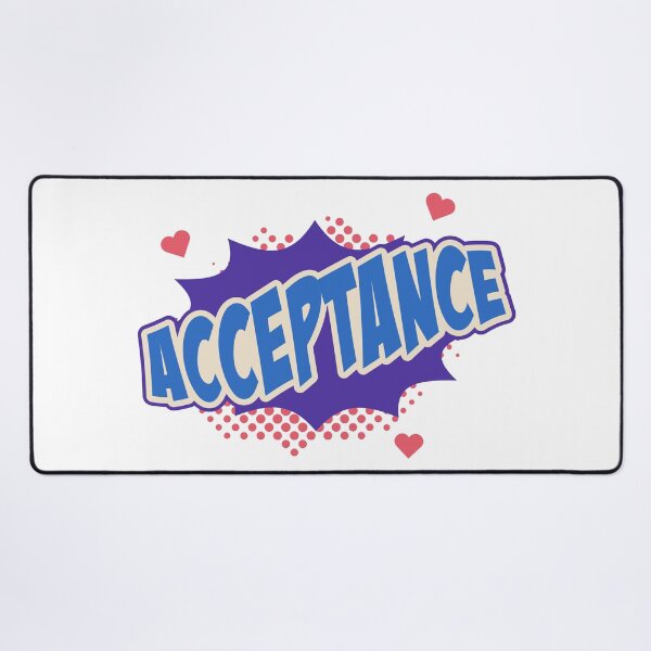 Item preview, Acceptance, Love, Pop Art, Motivational Quotes, Inspirational Quotes, LGBT, Gay Quotes, Lesbian Quotes, Pride, Gay Pride, designed and sold by Henrylizarraga.
