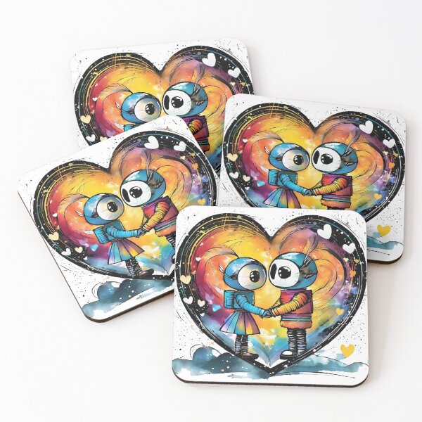 Item preview, COSMIC LOVE POP ART designed and sold by emolinasv2023.