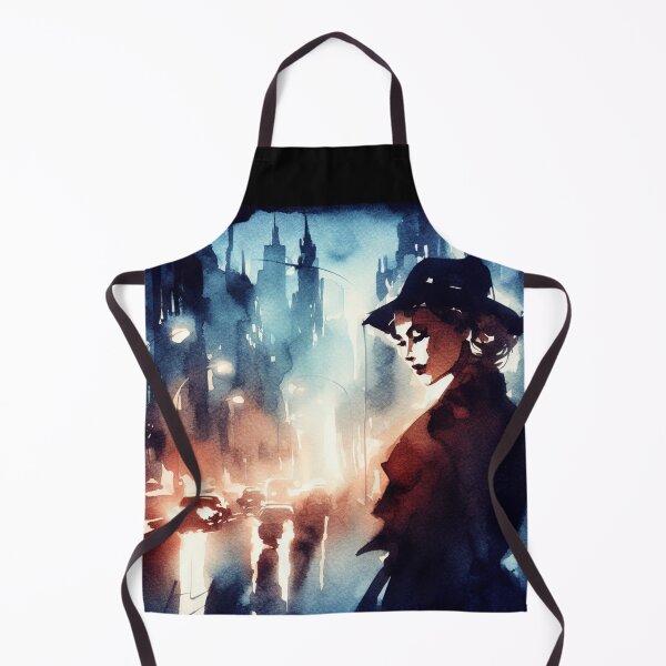 Item preview, 50s Noir poster Woman [Watercolor] designed and sold by RESToRAPTOR.