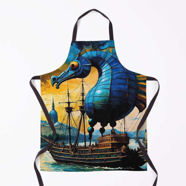 Item preview, Budapest happened blue Seahorse designed and sold by filusattila.