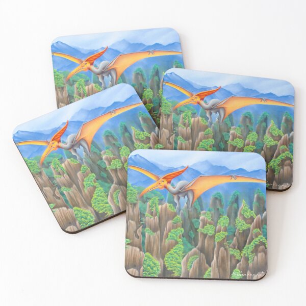 Item preview, Pterosaur in soft pastel designed and sold by Chouetteplanete.