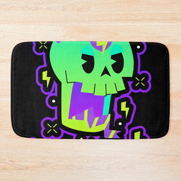 Item preview, Rave Party Skull #3 designed and sold by SHOP33ART.