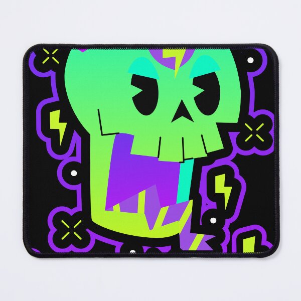 Item preview, Rave Party Skull #3 designed and sold by SHOP33ART.