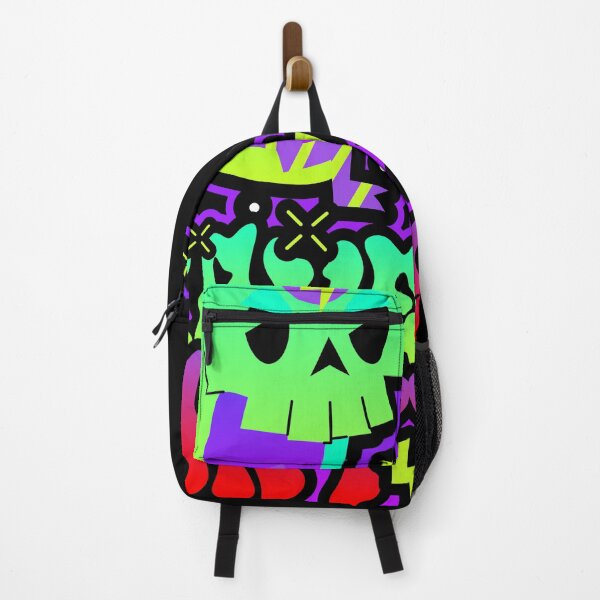 Item preview, Rave Party Skull #3 designed and sold by SHOP33ART.