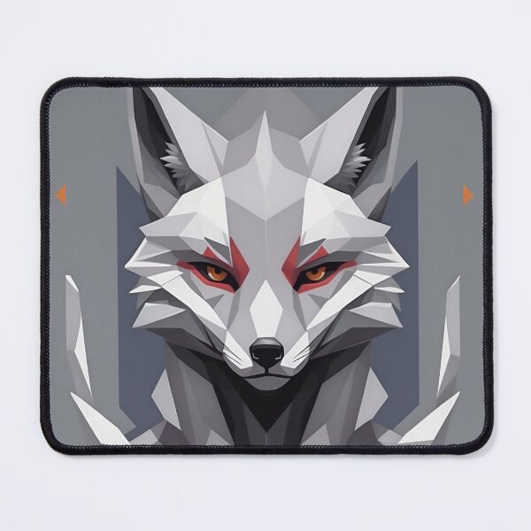 Item preview, Stoic Wolf Portrait  designed and sold by PolygonPinnacle.