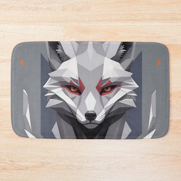 Item preview, Stoic Wolf Portrait  designed and sold by PolygonPinnacle.