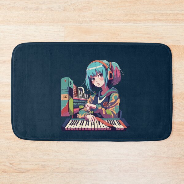 Artikelvorschau, Keyboard-Klaviermädchen entworfen und verkauft von box-artshop.