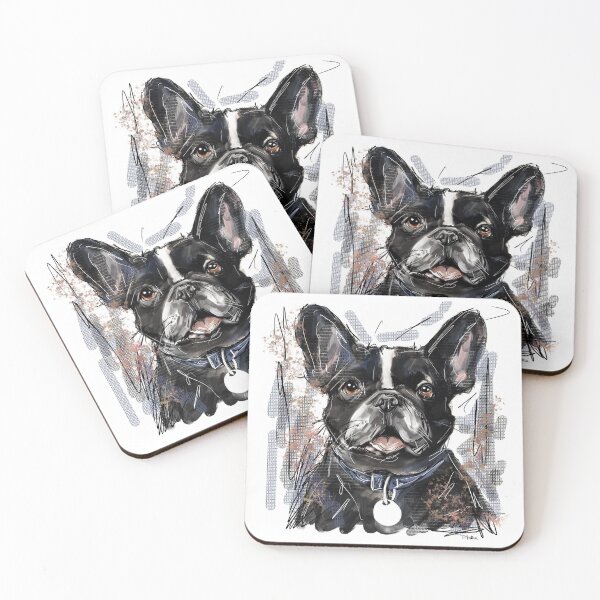 Item preview, French Bulldog Dark designed and sold by TraceyMackieArt.