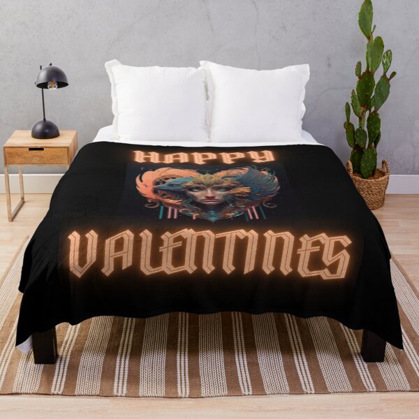 Item preview, Happy valentines with heart and girl animal in anime style for valentines day gifts designed and sold by thankful-loco.