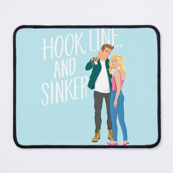 Item preview, Hook, Line, and Sinker + Title designed and sold by baileyyfaith.
