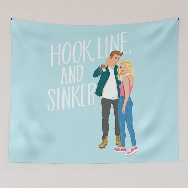 Item preview, Hook, Line, and Sinker + Title designed and sold by baileyyfaith.