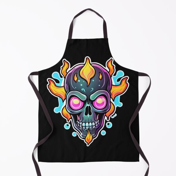 Item preview, BlazeGrin – The Joking Fire Skull designed and sold by digistampdesign.