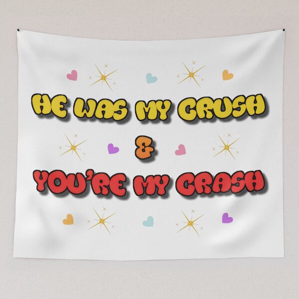 Item preview, Crush vs. Crash: A Meme Love Saga Sarcasm designed and sold by RvinJo8.