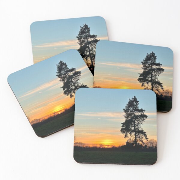 Item preview, silhouetted tree at sunset designed and sold by Tizz07.
