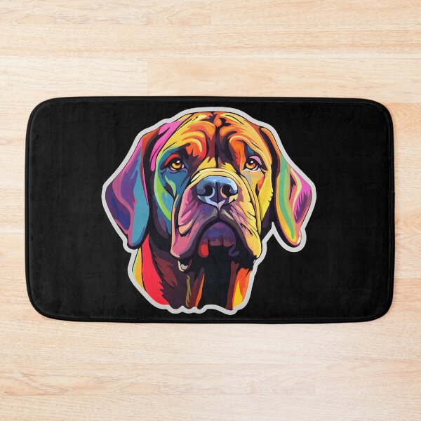 Item preview, Mastiff in WPAP style designed and sold by CUTEDOGGIEZ.