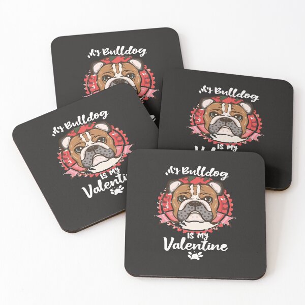 Item preview, Valentine T-shirt- My Bulldog is my Valentine designed and sold by Gadget80.