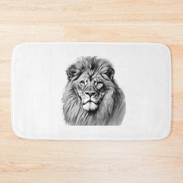 Item preview, Majestic Lion drawing designed and sold by MollyPetDesigns.