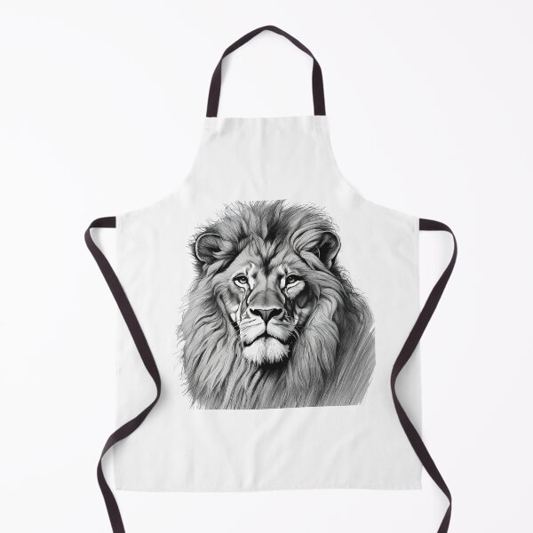 Item preview, Majestic Lion drawing designed and sold by MollyPetDesigns.
