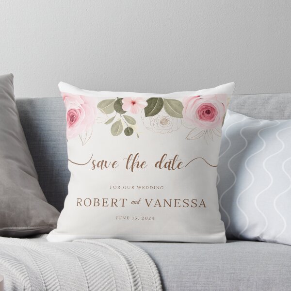 Item preview, Save The Date Wedding Announcement with names and date designed and sold by Ideas-BYDESiGN.