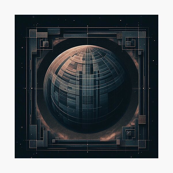 Item preview, Cosmic Geometry: A Stellar Sphere designed and sold by mYaro.