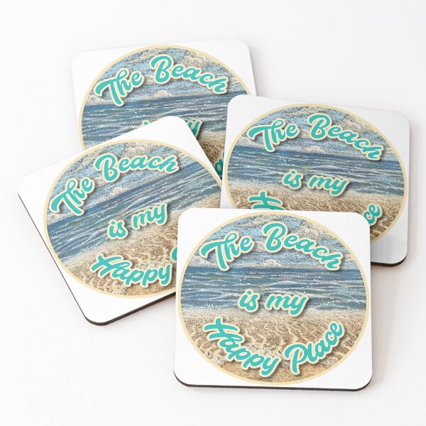 Item preview, The Beach is my Happy Place designed and sold by ArtisanAtLarge.