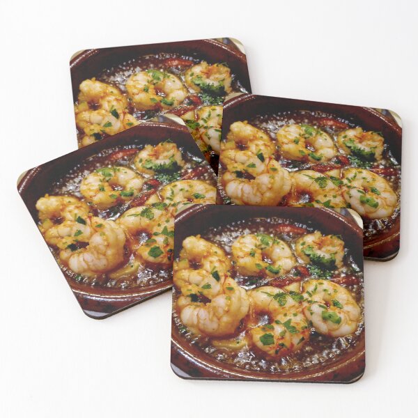 Item preview, Garlic prawns Tapas designed and sold by cpjmathieson.