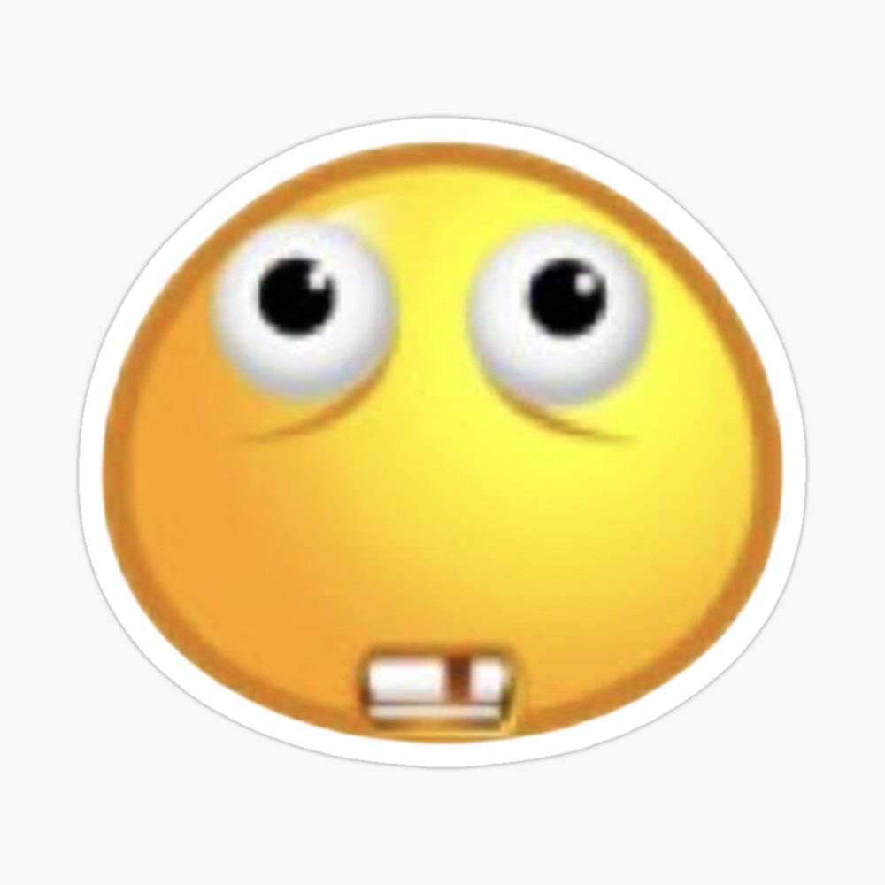 Buckteeth Emoji Face Gif | Magnet