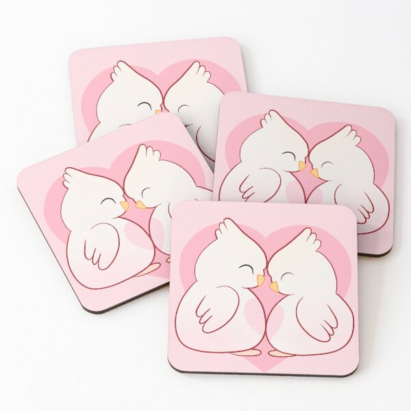 Item preview, Little Love Birds Love designed and sold by Charcoalart.