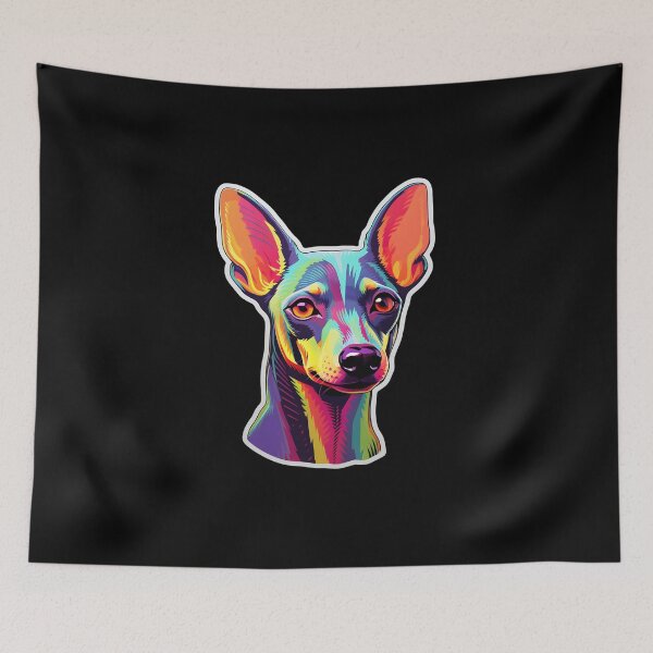 Item preview, Mexican Hairless in WPAP style designed and sold by CUTEDOGGIEZ.