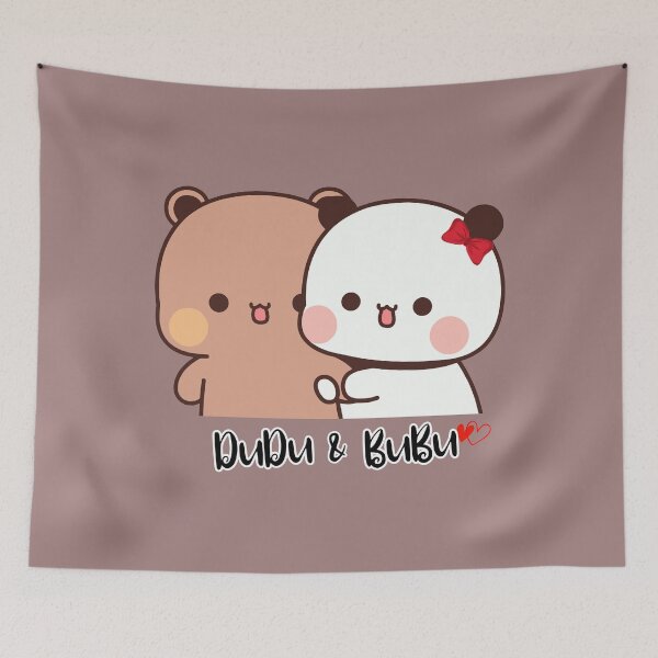 Artikelvorschau, Die Liebesgeschichte von DuDu Bear und BuBu Panda ❤️ entworfen und verkauft von Pandety.