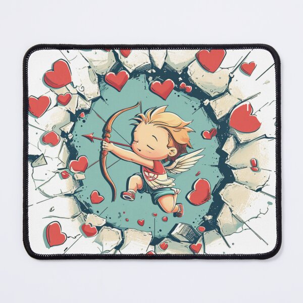 Item preview, Cupid with  Hearts on Valentine  designed and sold by SplashPixel.