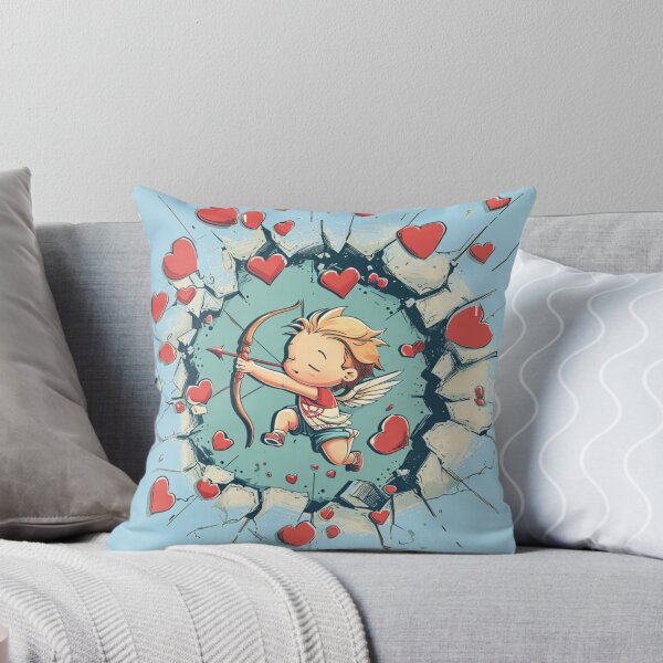 Item preview, Cupid with  Hearts on Valentine  designed and sold by SplashPixel.