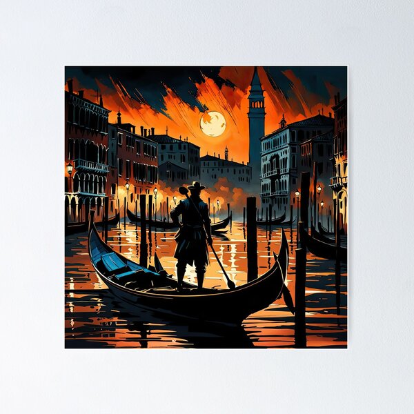 Item preview, Gondola paddler designed and sold by filusattila.