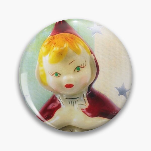 Item preview, Vintage Hull Pottery Little Red Riding Hood Cookie Jar - ‘Lil’ Red’ designed and sold by Nikki Fortuin Arts & Crafts.