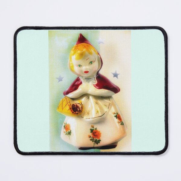 Item preview, Vintage Hull Pottery Little Red Riding Hood Cookie Jar - ‘Lil’ Red’ designed and sold by Nikki Fortuin Arts & Crafts.