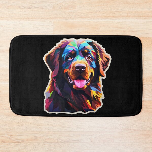 Item preview, Newfoundland in WPAP style designed and sold by CUTEDOGGIEZ.