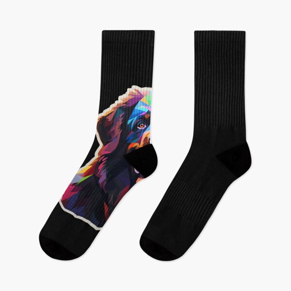 Item preview, Newfoundland in WPAP style designed and sold by CUTEDOGGIEZ.