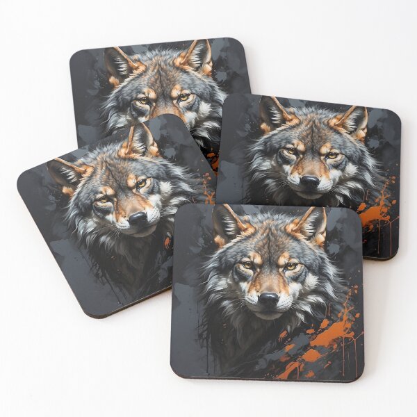 Item preview, Stoic Wolf / Lone Wolf Motivation designed and sold by PolygonPinnacle.