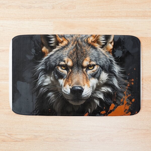 Item preview, Stoic Wolf / Lone Wolf Motivation designed and sold by PolygonPinnacle.